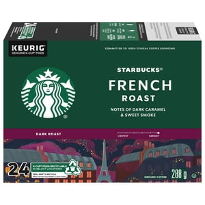 STARBUCKS Boites de café K-Cup Roast Ground foncé