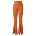 thumbnail image 5 of Women's Casual Mid Waist Cargo Jeans Stretch Wide Leg Denim Pants With Pockets, 5 of 5