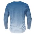 thumbnail image 4 of AherBiu Plus Size Men's Long Sleeve Shirts Stretch Quick-Drying Athletic Button T-Shirts Graphic Sweatshirts Crewneck Tees, 4 of 4