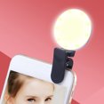 thumbnail image 2 of RKSTN Lights Ring Light, Selfie Light Rechargeable Large Capacity Battery Portable 60 LED Adjustables Brightness Clip On Light For Phone, Laptop, For Makeup Lights, 2 of 8