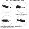 thumbnail image 3 of Adjustable Speed Skipping Rope for Adult Fitness Gym Training, 3 of 5