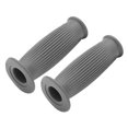 thumbnail image 2 of Xingzhi Pair Universal Motorcycle HandleBar Hand Grip Retro Handlebar Grey 25 28MM, 2 of 8