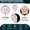 thumbnail image 4 of Birdeem Childrens Luminous Water Proof Watch Student Dial Electronic Watch Boys and Girls Multifunctional Watch, 4 of 6