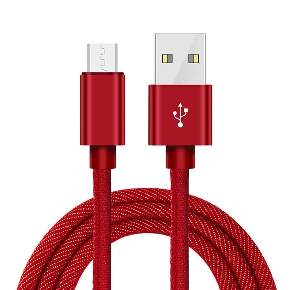 Baohd 1 Meter Denim Phone Data Charging Cable Replacement for iPhone Replacement for Android Type-C Data Line