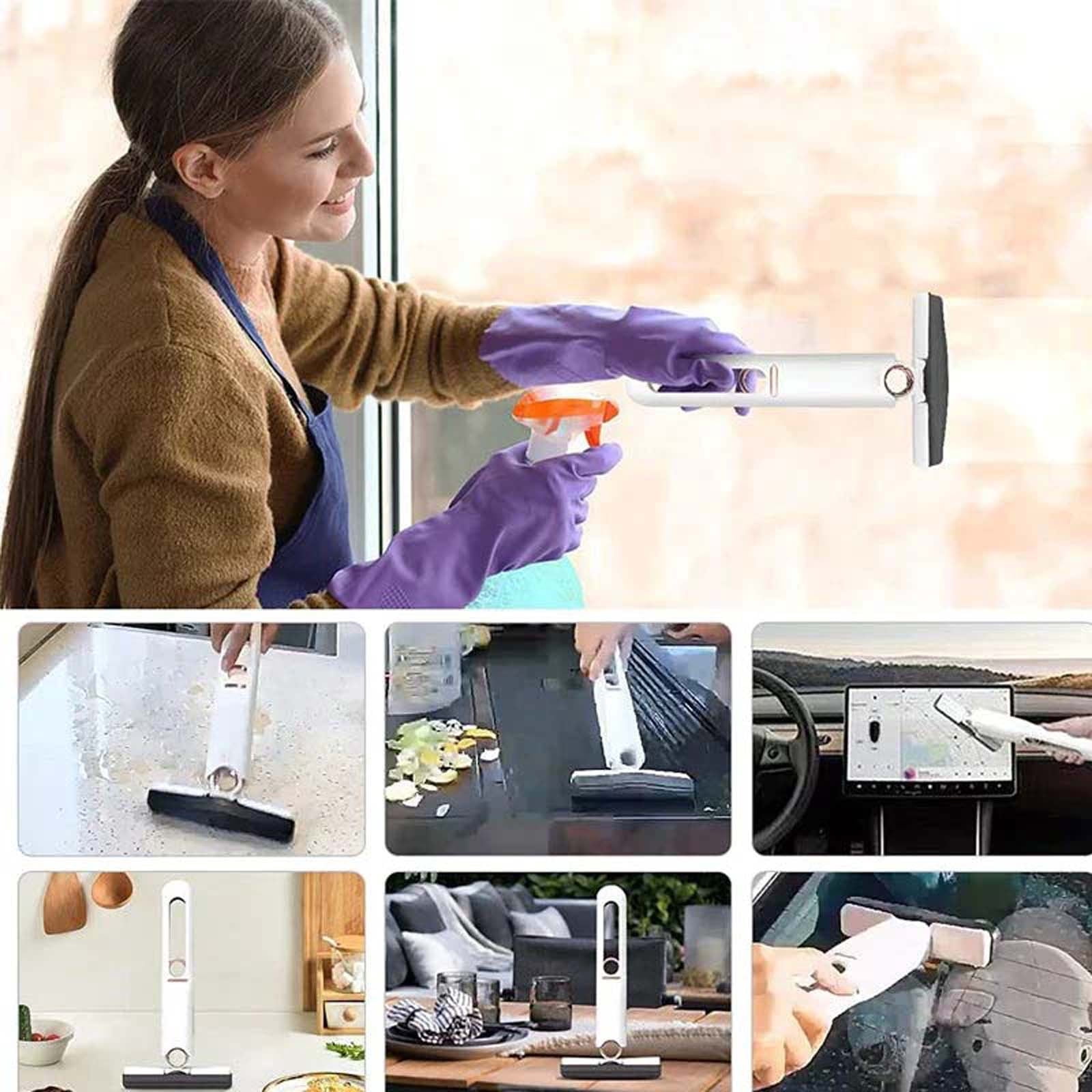 EGNMCR Desktop Cleaning Sponge Car Tea Table Glass Monitor Wipe No Hand Wash Desktop Mop A mop