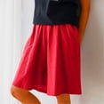 thumbnail image 4 of Plebaso Casual Shorts Womens High Waisted Wide Leg Shorts Loose Solid Color Summer Shorts with Pockets, 4 of 6