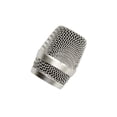 thumbnail image 3 of ziyahi Grille de Microphone de Remplacement Portable Professionnelle Détachable Filaire Sans Fil avec Éponge Intégrée KTV Fête Concert Tête de Micro Pièce Type 5 Argent, 3 of 8