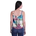 thumbnail image 3 of Moomaya Printed Womens Spaghetti Strap Crop Top Cami Summer Tops, 3 of 5