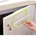 thumbnail image 4 of pdqouc Towel Rack, Hanging Holder Organizer Towel Bar Rack for Kitchen Bathroom Over The Door Cabinet Cupboard Hanger Plastic Non-Marking Dishcloth Hanging Holder, 4 of 7