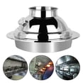 thumbnail image 3 of Hotte d'Évacuation Sphérique Réglable pour Sortie de Ventilation de Cuisine 110mm 160mm 200mm, 3 of 3