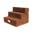 thumbnail image 2 of LSLJS High-Density Sponge Pet Stair Non-Slip Bottom Pet Bed Dog Ramp 2 Steps, 2 of 3