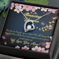 thumbnail image 3 of To Mom Great Mom Forever Necklace w Message Card, 3 of 7