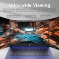 thumbnail image 4 of HP Premium Stream Portable 14 Pouces HD BrightView, Intel Celeron N4120, 4 Go RAM, 64 Go Stockage eMMC, UHD Graphics, Caméra Web HD, 1 An Office 365, Bluetooth, WiFi, HDMI, Win 11s, Bleu, Carte USB Hotface 32 Go, 4 of 9