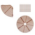 thumbnail image 4 of EGNMCR Housse de Pot de Plante Housse de Pot en Plastique pour Bébé, Protecteur de Pot de Plante Sécuritaire, Housse de Protection de Pot de Fleurs et Housse de Filet de Protection - 3 Pcs Protecteur de Sol, 4 of 9