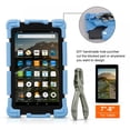 thumbnail image 3 of Étui pour Tablette 7-8 Pouces IPad Android Tablette Silicone Antichoc Auto-Support Étui Protecteur avec Puncher DIY, 3 of 7