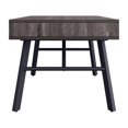 thumbnail image 2 of CorLiving Auston Engineered Wood and Steel Indoor Coffee Table  with 1 Drawer and Cubby, Dark Grey, 2 of 9