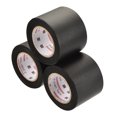 thumbnail image 1 of Unique Bargains 5cmx13m Non-Adhesive Thick Tube Protector Wrap Pipe Protective Tape Black 3Pack, 1 of 5