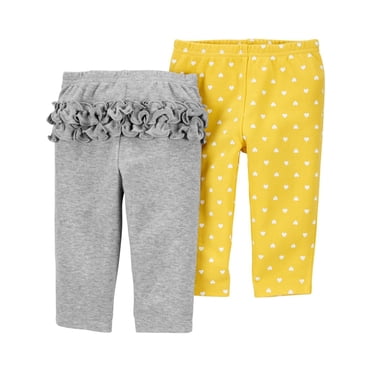 Carter's Child of Mine Baby Girls’ 2pk Pants