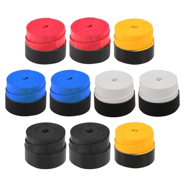 Pack of 10 Tennis Racket Grips -skid Badminton Racquet Grips Vibration Overgrip Sweatband Multicolor-10pcs