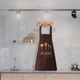 thumbnail image 1 of Wipable Apron Suitable For Women's Fashionable Home Kitchen Cute Japanese Cooking Apron Work Clothes, 1 of 1