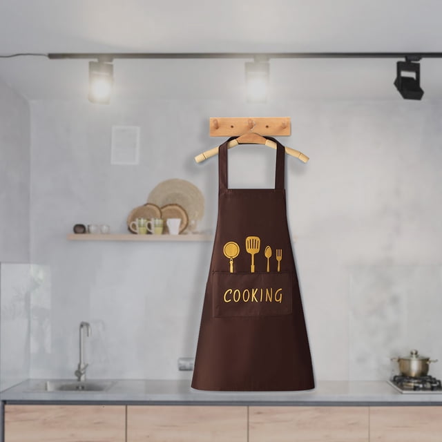 Wipable Apron Suitable For Women's Fashionable Home Kitchen Cute Japanese Cooking Apron Work Clothes