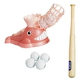 thumbnail image 5 of QualitChoice Machine de Lancer de Baseball pour Enfants Lanceur de Baseball Entraîneur Durable de Baseball Rose 51x28x23,3 cm, 5 of 5