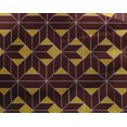 thumbnail image 4 of oneOone Georgette Viscose Fabric Square|Diamond & Triangle Geometric Print Fabric BTY 42 Inch Wide, 4 of 4