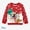 Red, variant on Disney Minnie Mouse Toddler Girl Sweatshirt Sweet Christmas Character Graphic Crewneck Top Size 2-6