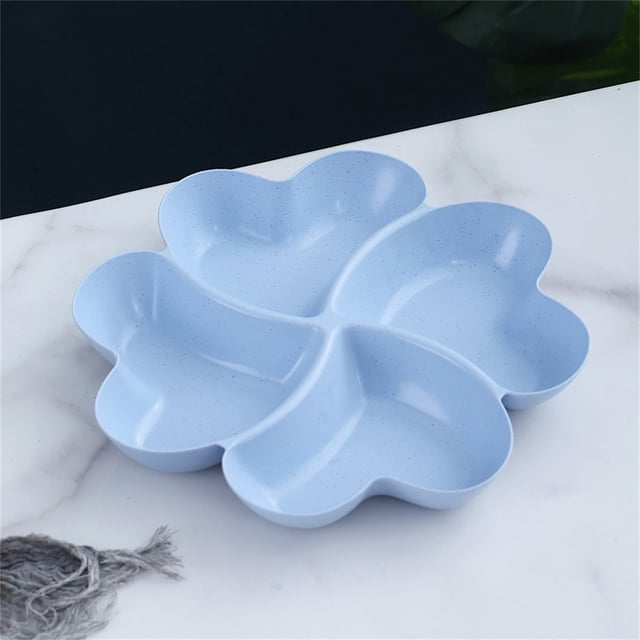 Dvkptbk Storage Segmented Candy Box Household Nut Box Dried Fruit Box Living Room Snack Box Plastic Fruit Box Snack Box Home Essentials