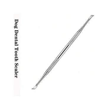 Dog Dental Tooth Scaler And Scraper Stainless Double Headed Tarter Removing Tool Scraper Pet Teeth Cleaning Tools For Dog And Cat