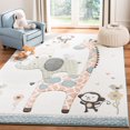 thumbnail image 1 of Safavieh Carousel Kids Taneka Animals at Play Area Rug, 1 of 8