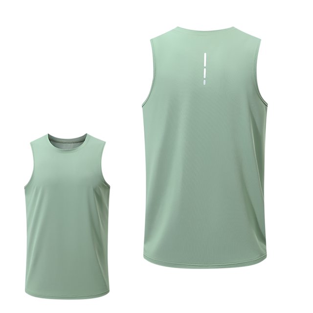 Weiqiqre Débardeur pour Homme, Couleur Unie, Sans Manches, Blouse à Col Rond, Lavable à la Machine, pour Quatre Saisons, Taille P-2TG