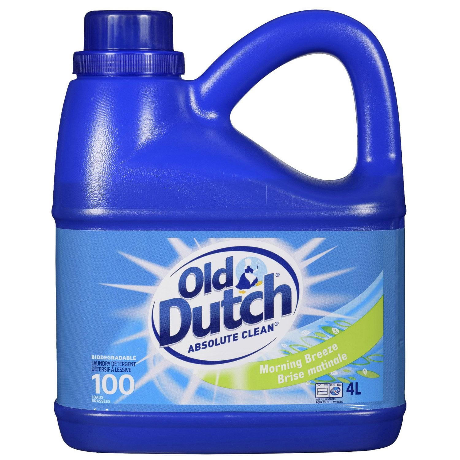 Old Dutch Liquid Detergent Morning Breeze 4L - 100 Wash Loads
