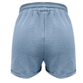 thumbnail image 5 of Timegard Womens Lounge Shorts Cotton Linen Elastic Waisted Drawstring Summer Loose Shorts with Pockets, 5 of 5