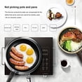 thumbnail image 4 of Stainless Steel Induction Cooker Heat Diffuser Plate | Aluminum Core Heat Conductor Adapter | Compatible With Gas & Induction Stoves | Fits Iron, Ceramic, Glass Cookware | 20/22/24cm Diameter, 4 of 9