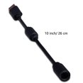 thumbnail image 3 of 3-Pack Black ABS Xbox 360 Controller USB Conversion Cables (26cm) - Compatible with Guitar & Battery Controllers, PC-Driver Connectivity, Protective Design for Gaming System Accessories, 3 of 5