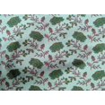 thumbnail image 4 of oneOone Cotton Poplin Fabric Leaves & Floral Block Decor Fabric Printed BTY 56 Inch Wide, 4 of 4