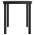 thumbnail image 5 of vidaXL 7 Piece Outdoor Dining Set Brown and Black, 5 of 5