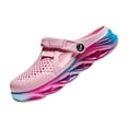 thumbnail image 1 of MIASHUI Womens Clogs Garden Shoes Beach Pool Sandals Summer Home Slippers,Pink,6, 1 of 9