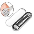 thumbnail image 3 of Dead Skin Remover Non Slip Handle Portable Stainless Steel Exfoliation Foot Rasp 4 Piece, 3 of 8