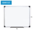 thumbnail image 4 of MasterVision Maya Magnetic Steel Dry-Erase Board, 36" x 48", Aluminum Frame, 4 of 7