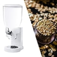 thumbnail image 3 of Food Jar Dispenser Dustproof Good Sealing High Capacity Dry Food Dispenser Cereals Jar Storage Moistureproof Grains Candy Cereal Bucket Dispenser for Kitchen, 3 of 7