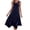 Navy, variant on Mrat Womens Dresses Short Sleeve V Neck Drawstring Casual Ruffle A-Line Mini Dress Short Dresses for Graduation S-129 White L