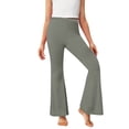 thumbnail image 4 of Cowsor Girls Flared Dress Pants – Soft Bell Bottom Uniform Pants for School or Daily Wear, 4 of 7
