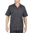 thumbnail image 1 of Dickies Mens Industrial Short Sleeve Work Shirt, 4X, Charcoal, 1 of 1