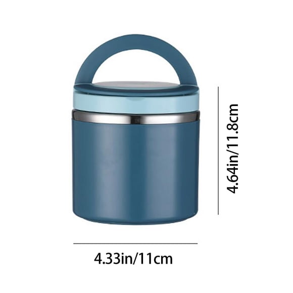 Food Storage Boxes Insulated Lunch Box Food Container Stainless Steel Lunch Box Food Insulated Container Wide Mouth Containers Lunch Thermoses Vacuum Insulated Food Jar Soup Thermoses for Kid