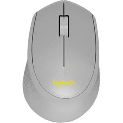 Logitech M330 SILENT PLUS Wireless Mouse, 2.4GHz with USB Receiver, Optical Tracking, Quiet & Lightweight, Long Battery Life, for PC, Mac, Laptop, Chromebook, Gray