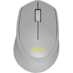 Logitech M330 SILENT PLUS Souris sans fil, 2,4GHz avec USB Récepteur, suivi optique, silencieux & Léger, longue durée de vie, pour PC, Mac, Ordinateur portable, Chromebook, Gray