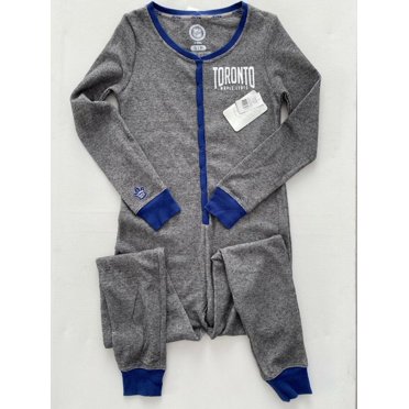 NHL Toronto Maple Leafs Pyjama Jumpsuit Charcoal ( XS )
