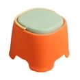 thumbnail image 2 of Luzkey Small Stool Chair Creative Stackable Anti Skid Thickened Step Stool Foot Rest for Household Bedroom Living Room Laundry Home red, 2 of 8
